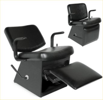 Collins QSE #1550L MONTE Shampoo Chair w/ Kickout Legrest