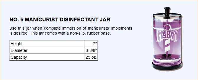 Mar-V-Cide Disinfectant Jars
